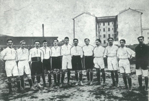 Gli azzurri dell'esordio