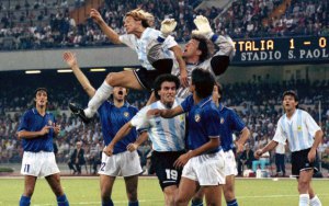 la rete di Caniggia in semifinale nel 1990